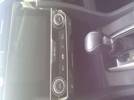 2016 HONDA CIVIC, GRAY, EX-L MODEL, 1.5L TURBO, AT.  A25189